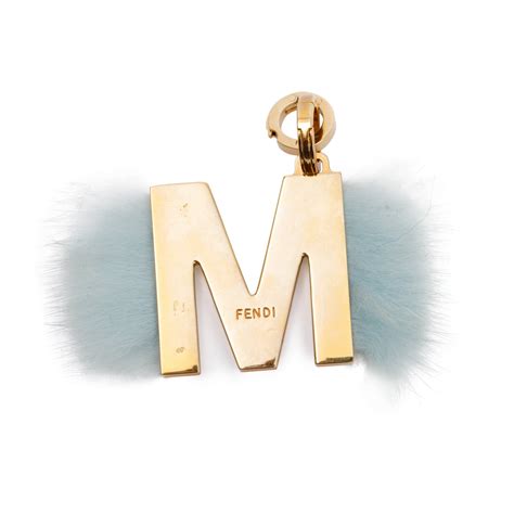 abclick fendi|Fendi ABClick Letter Z Mink Charm for Handbag, Multi .